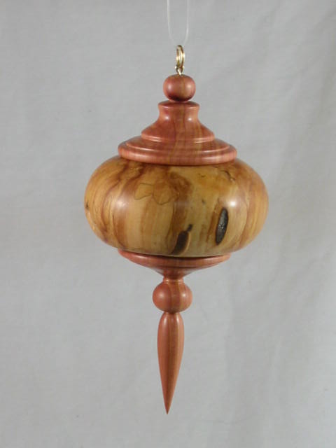 Black cherry, Cedar ornament