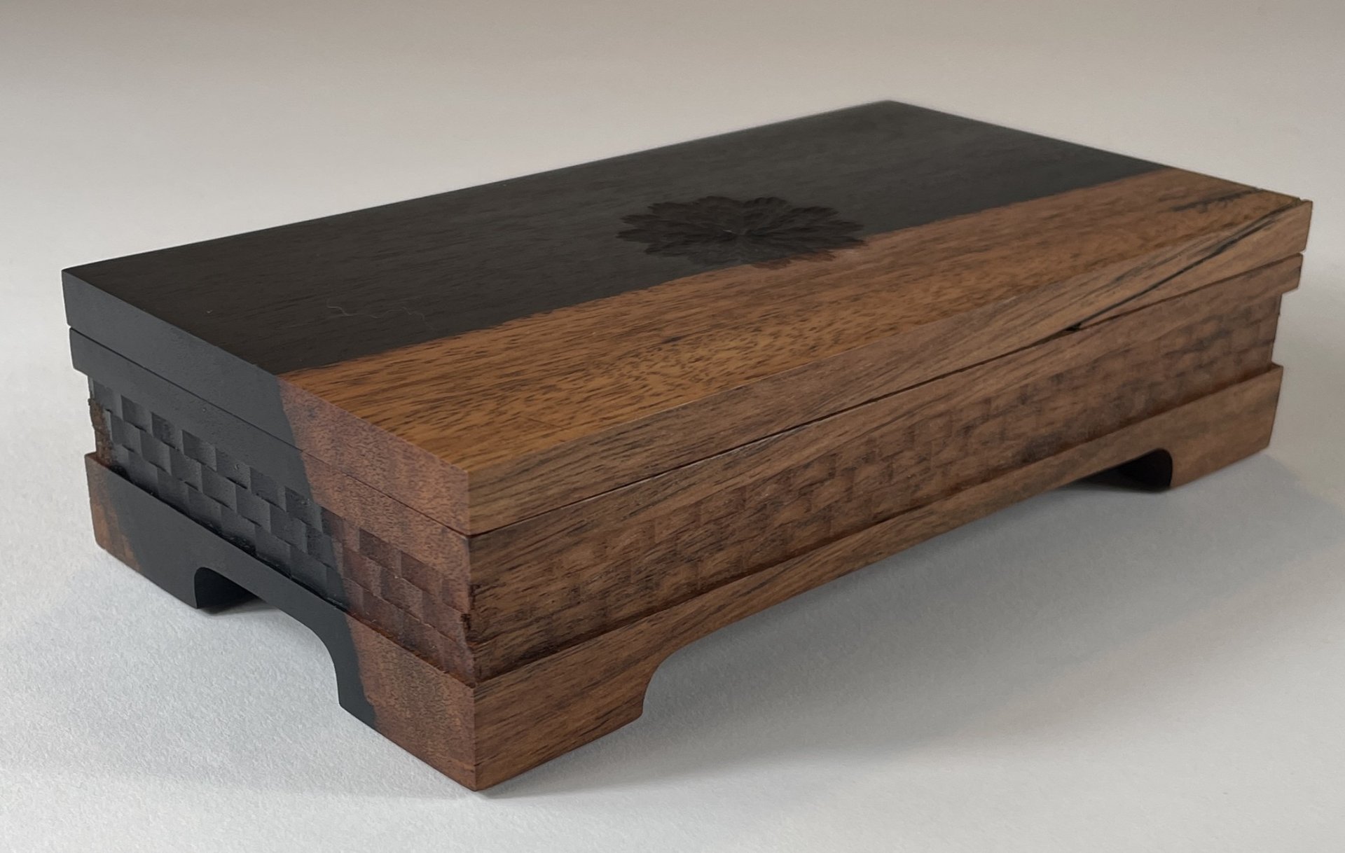 Black Ebony Ring Box