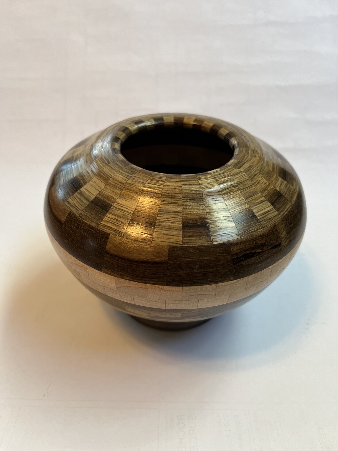 Black Limba Vase
