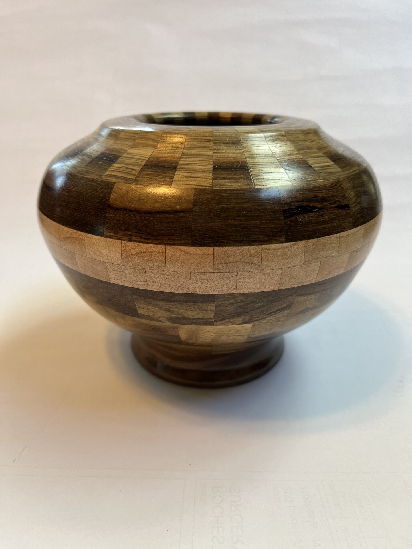 Black Limba Vase