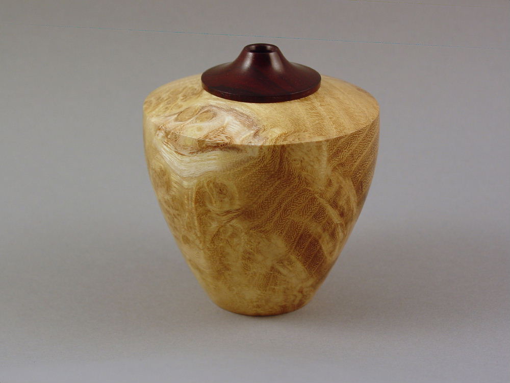 Black Locust Burl Hollow Form