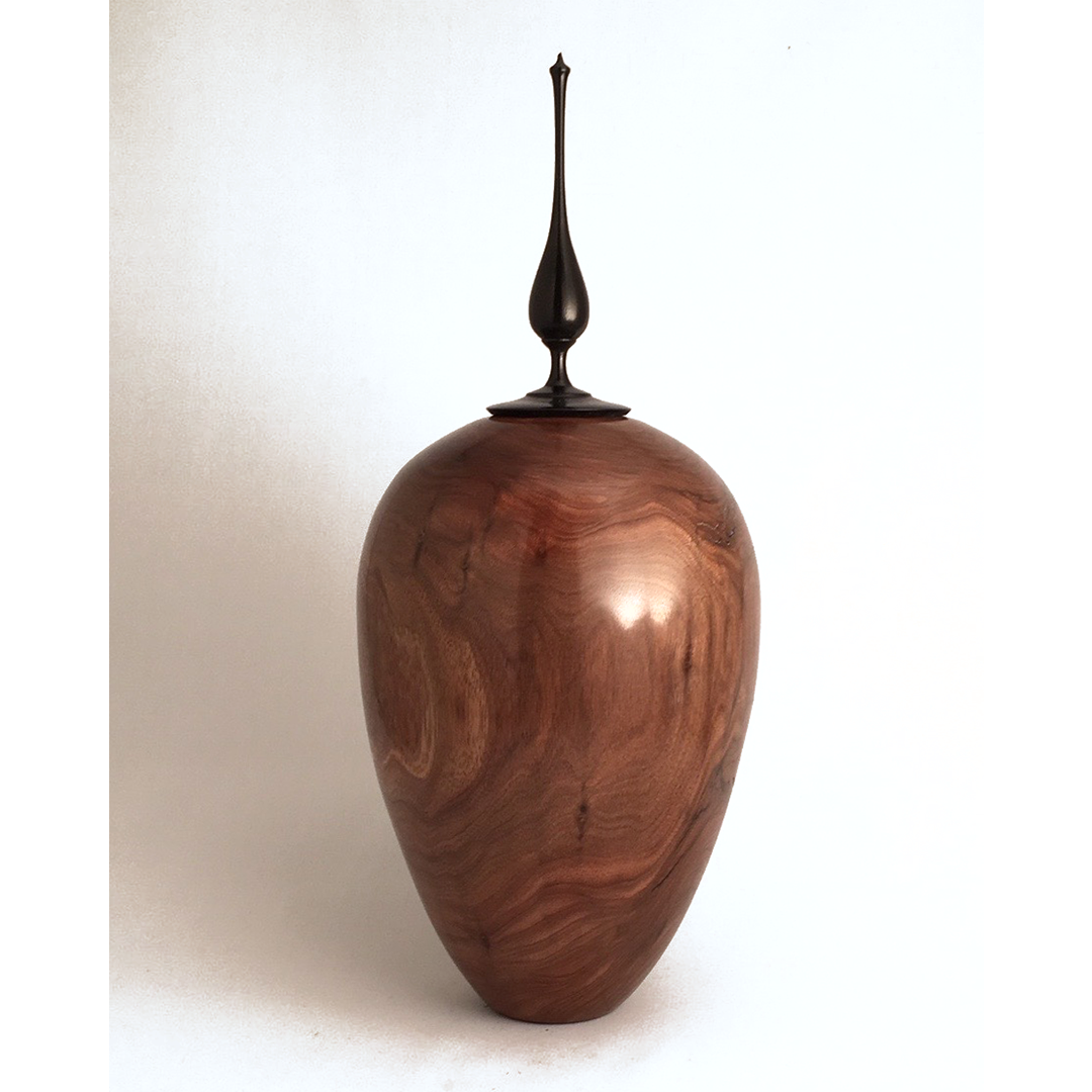 Black Walnut hollow form/vase