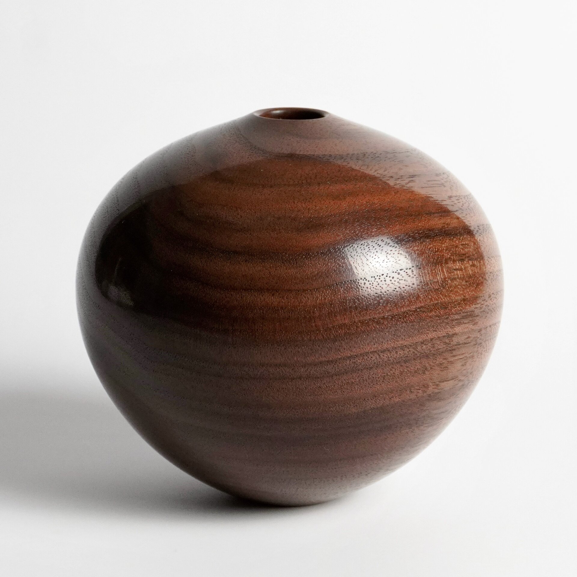 Black walnut hollow form