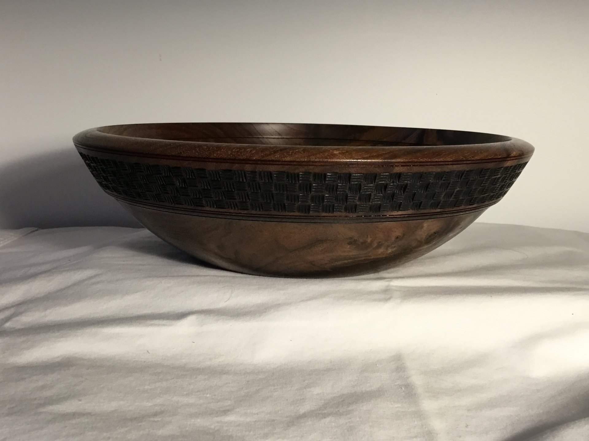 Black Walnut Salad Bowl