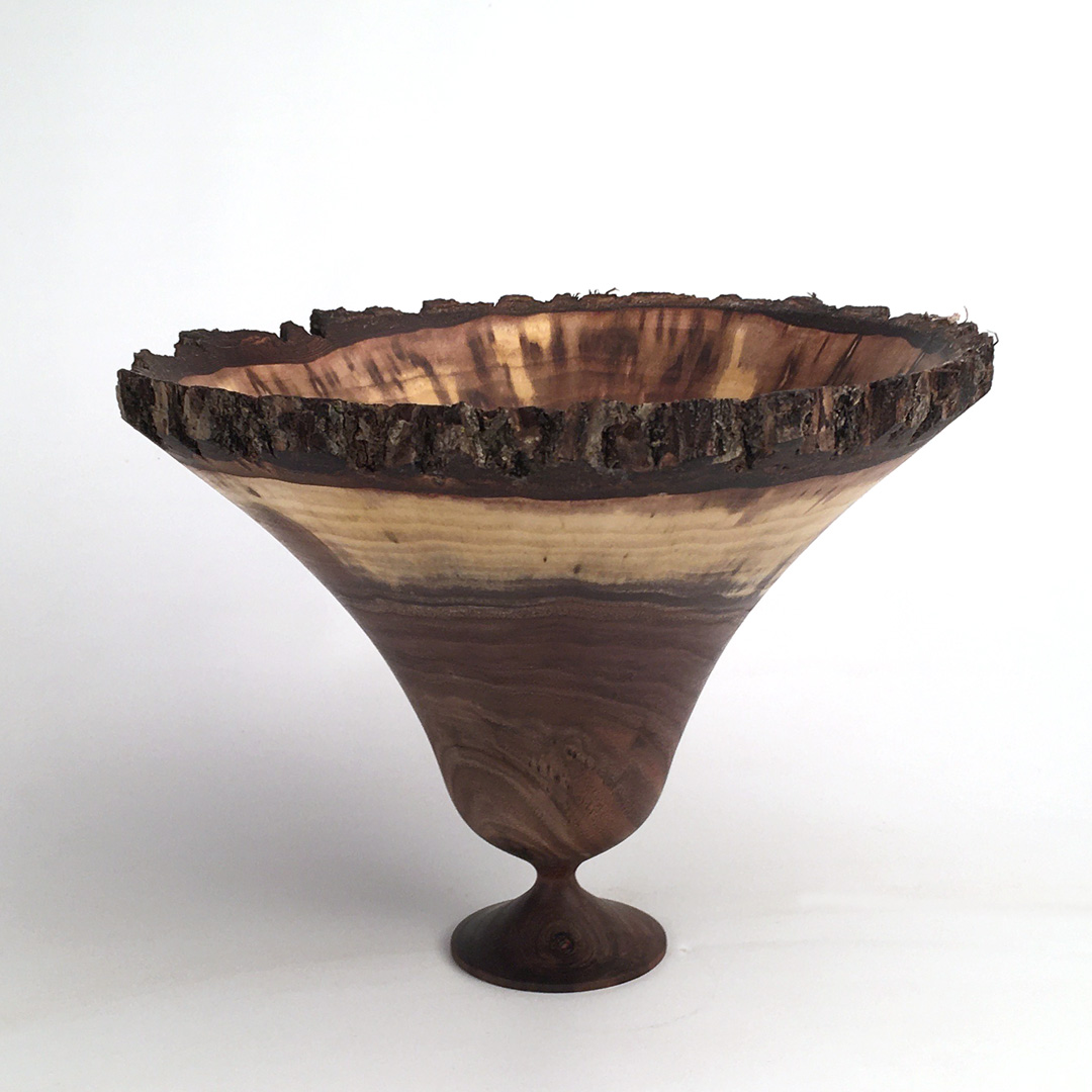 Black Walnut vase