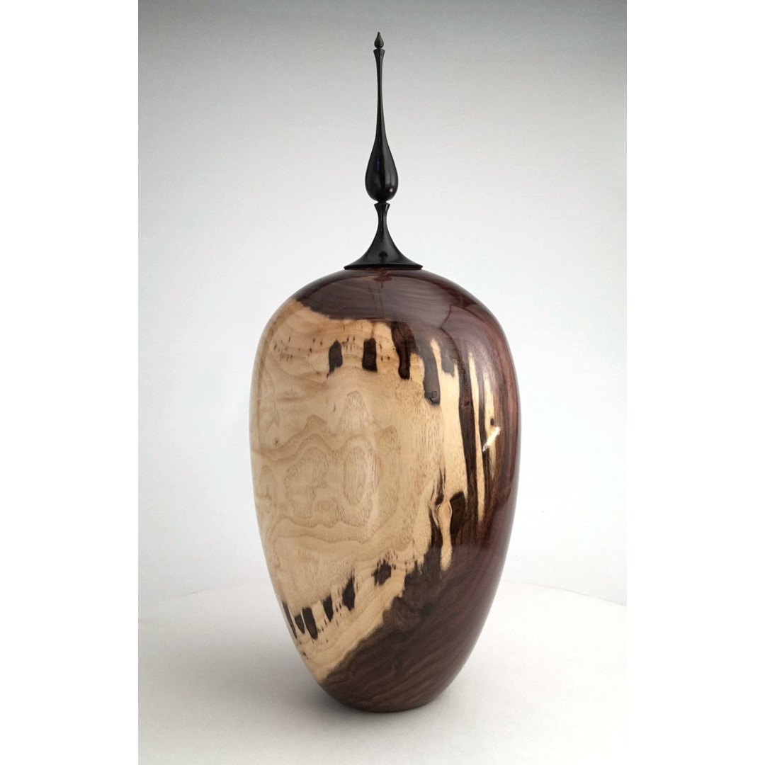 Black Walnut vase