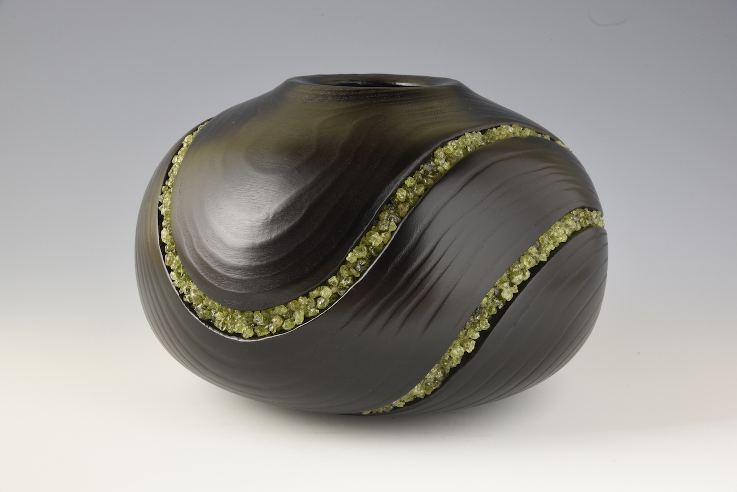 Blackened Ash with Peridot