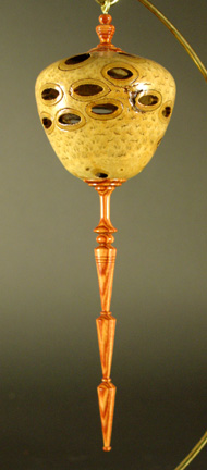 Bleached Banksia Pod Ornament