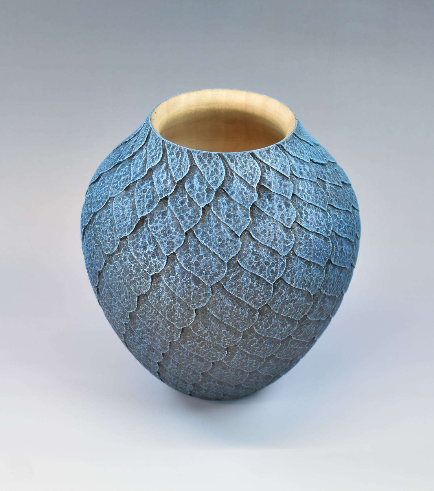 Blue dragon scale vessel view 2