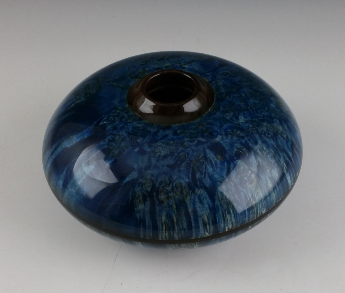 Blue Hollow Form