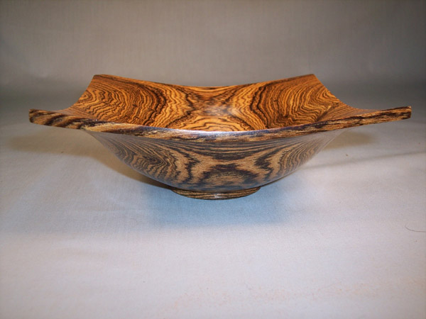 Bocote Square Bowl