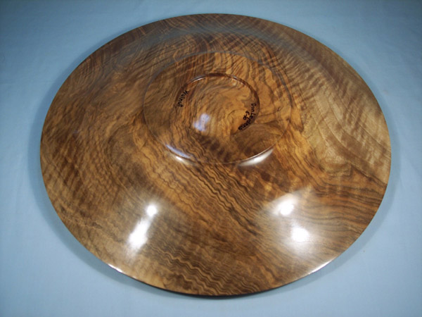 Bottom of Walnut Bowl