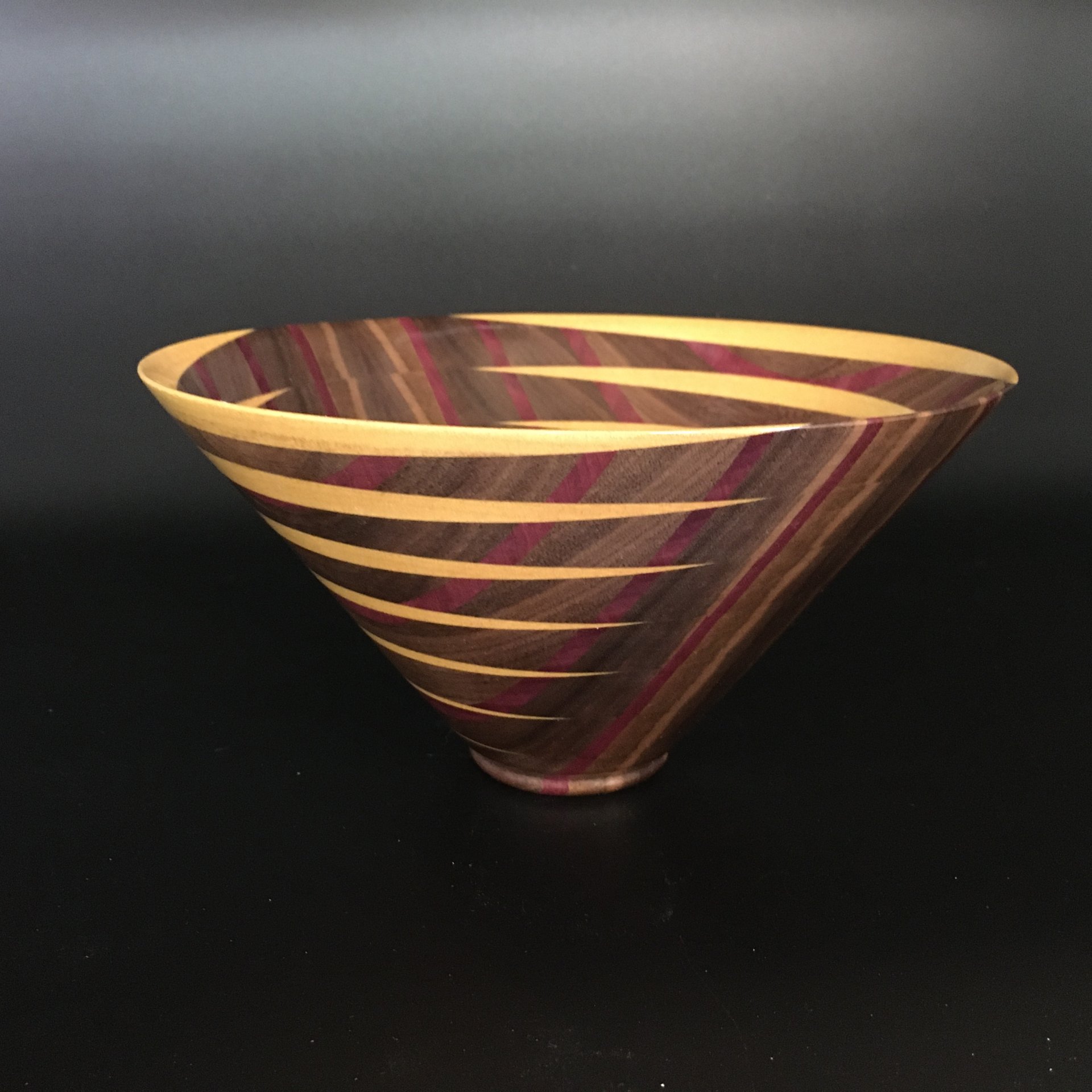 Bowl from a board