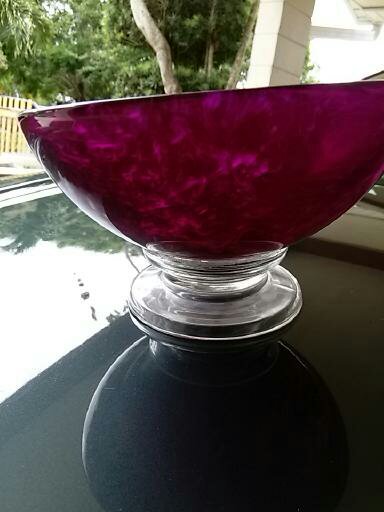 Bowling Ball candy dish part 2