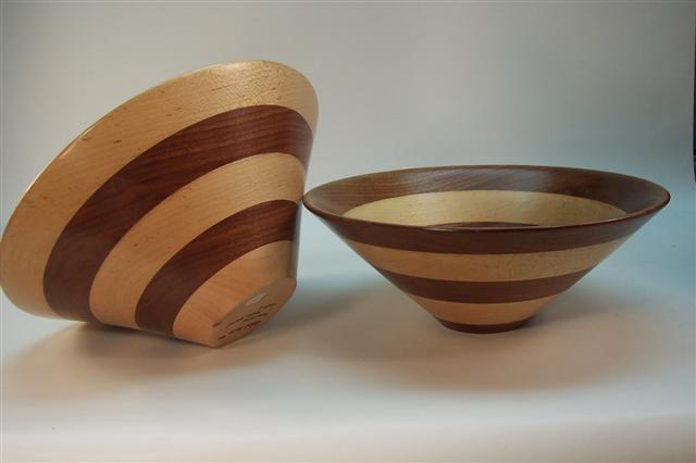 bowls from 2 planks
