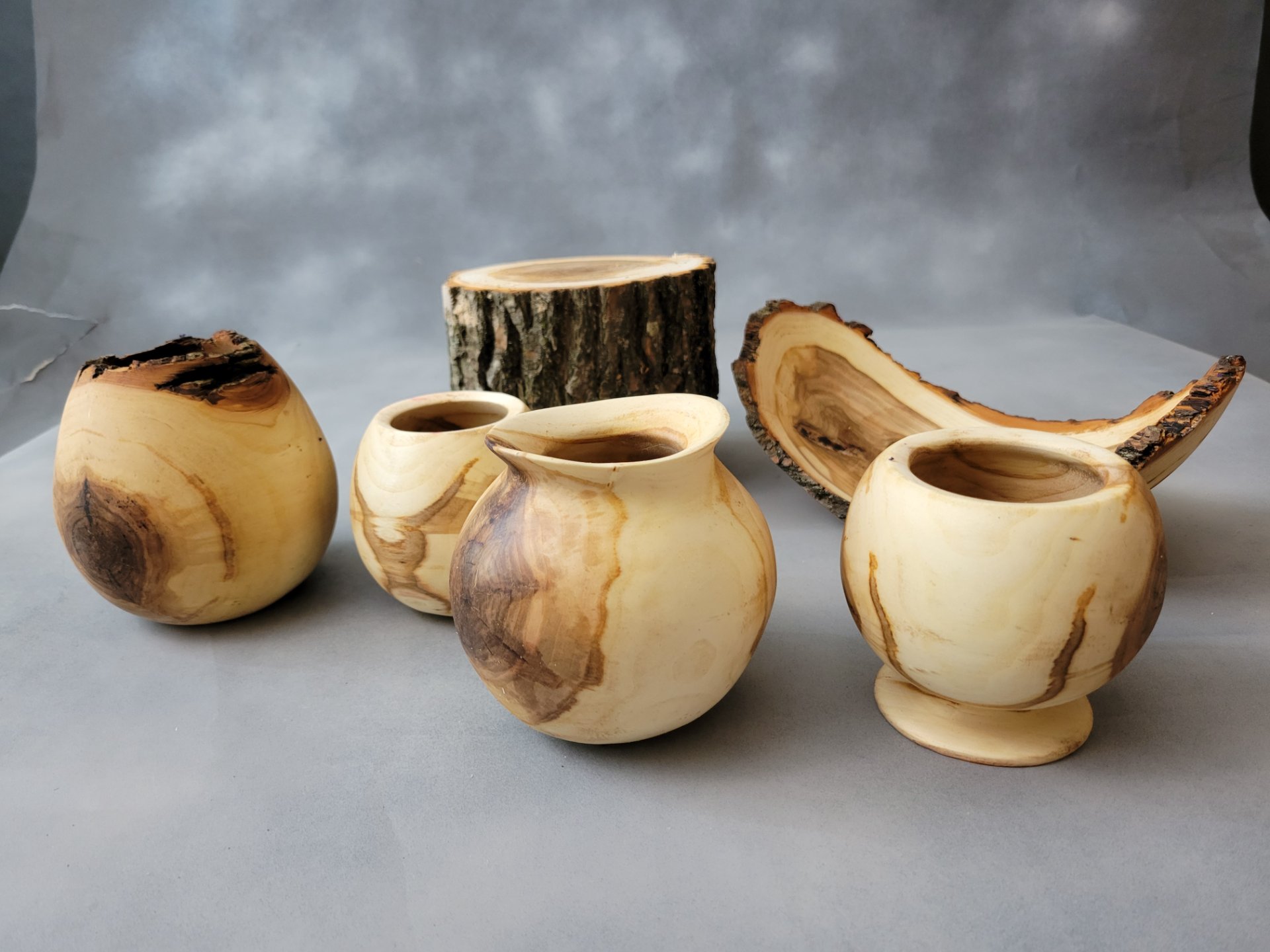 Bowls from a branch