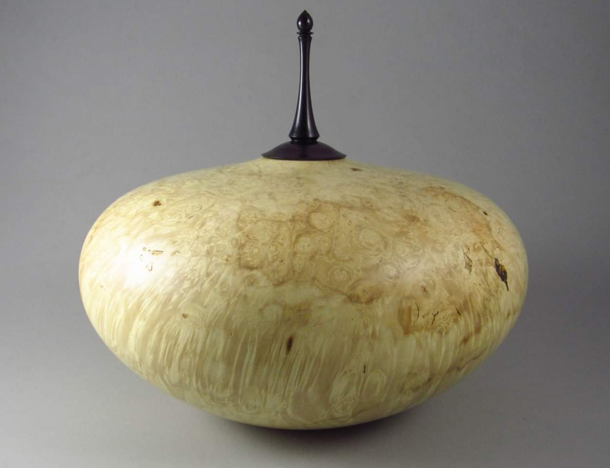 Box Elder Burl and African Blackwood urn