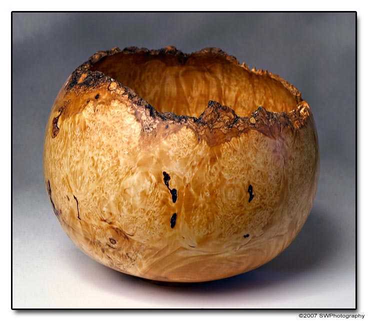 Box Elder Burl Bowl