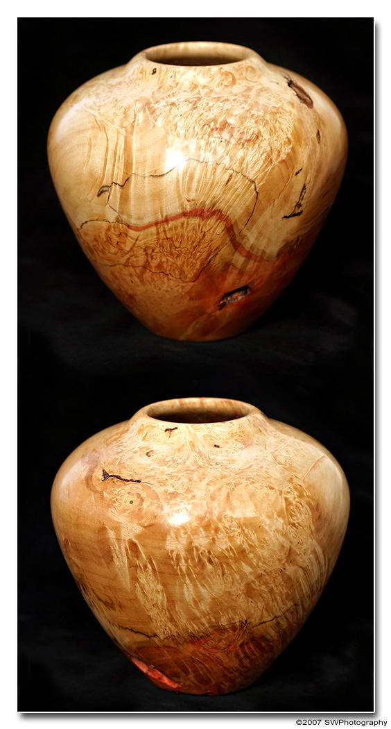 Box Elder Burl Hollow Form