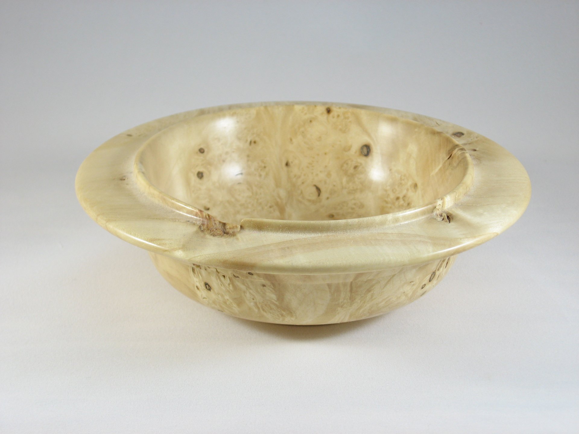 Box Elder Burl Ogee Bowl