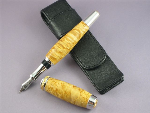 Box Elder Statesman Fountain Pen