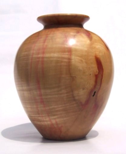 Box Elder with curl and red flame