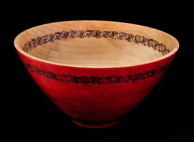 Branded Maple Bowl