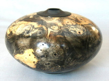 Buckeye Burl and Ebony