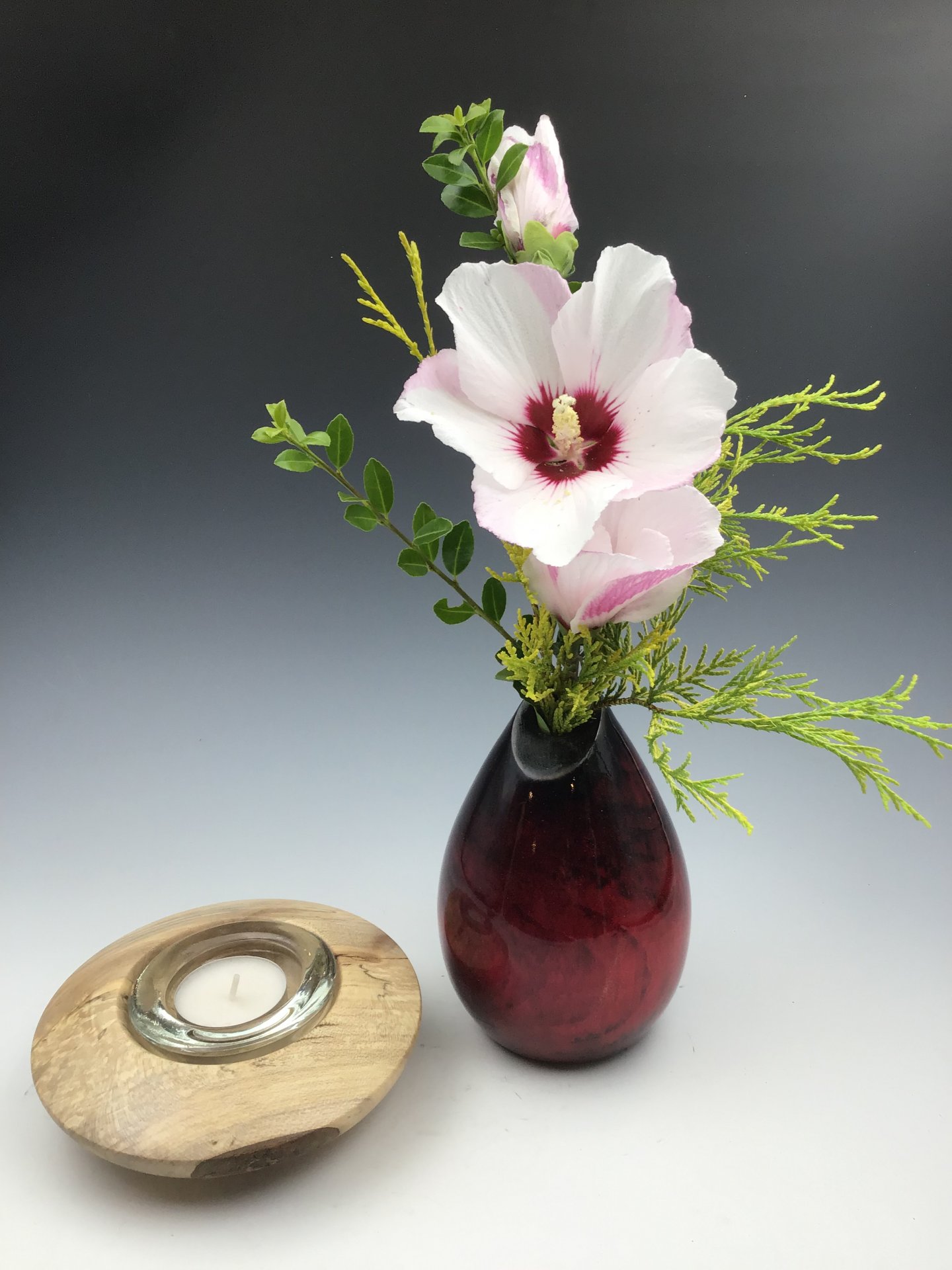 Bud vase & Tea light