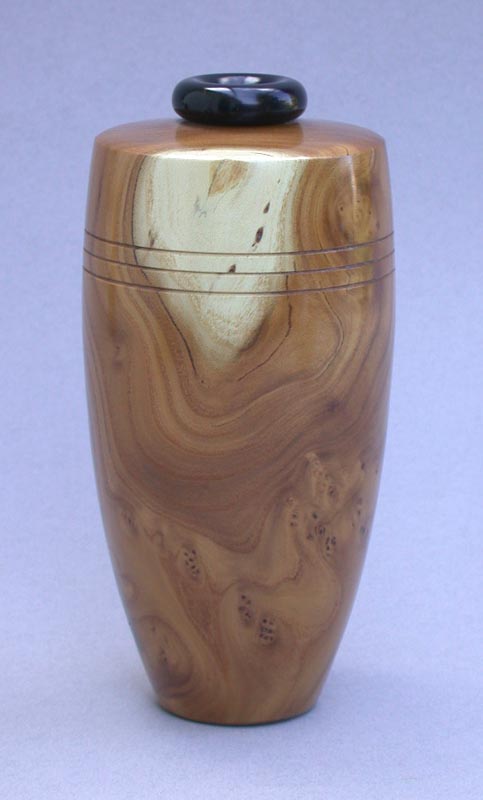 Burl Elm Vase