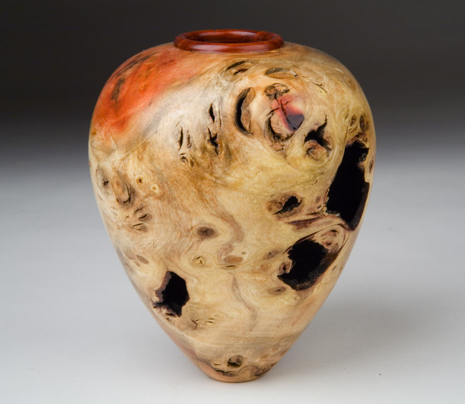 Camphor Burl Hollow form