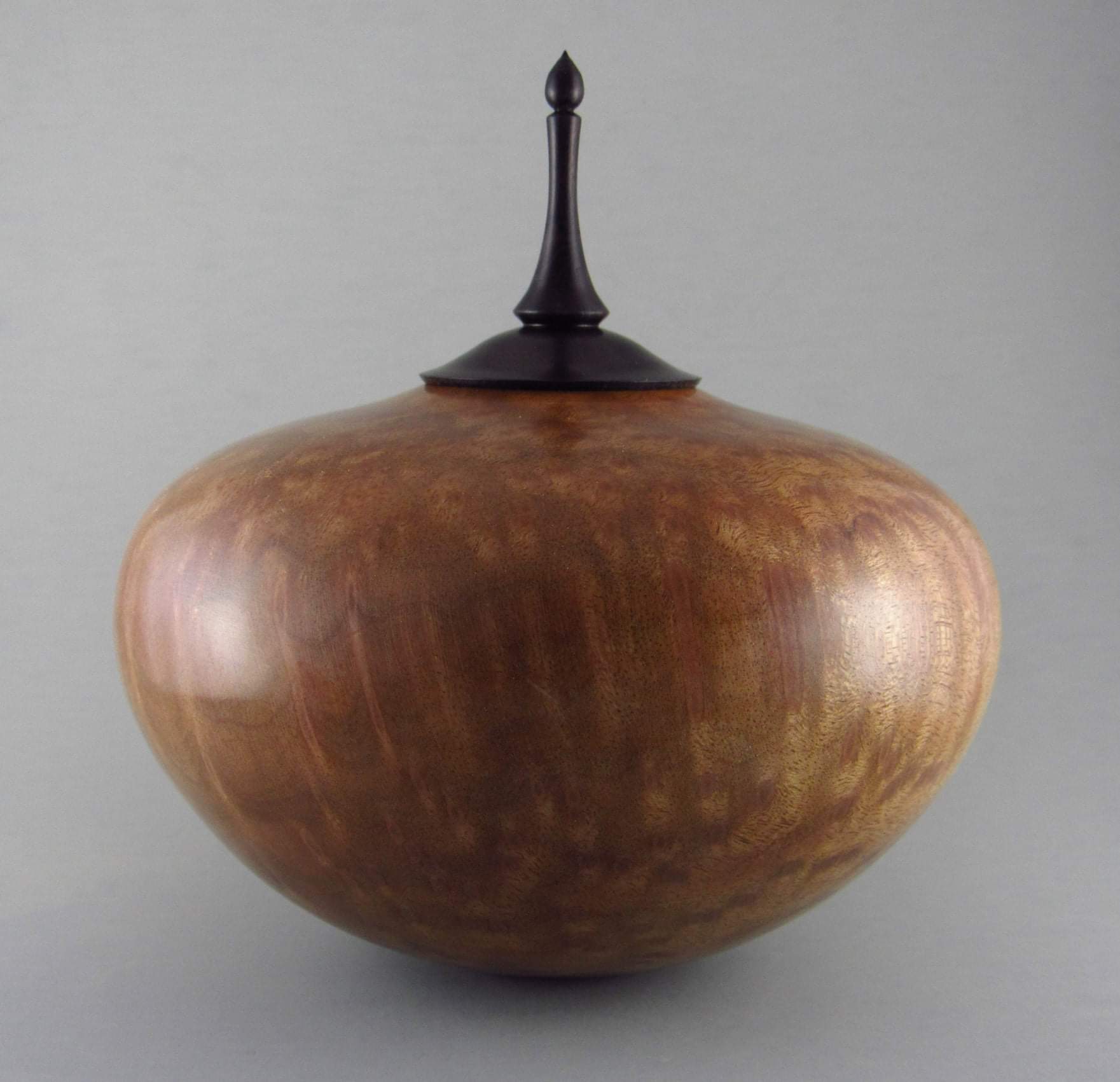Camphor burl pet urn