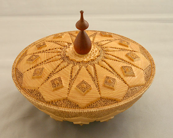 Carved Box "Geo"