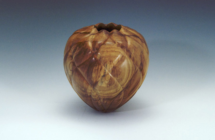 Carved Maple Hollow Form