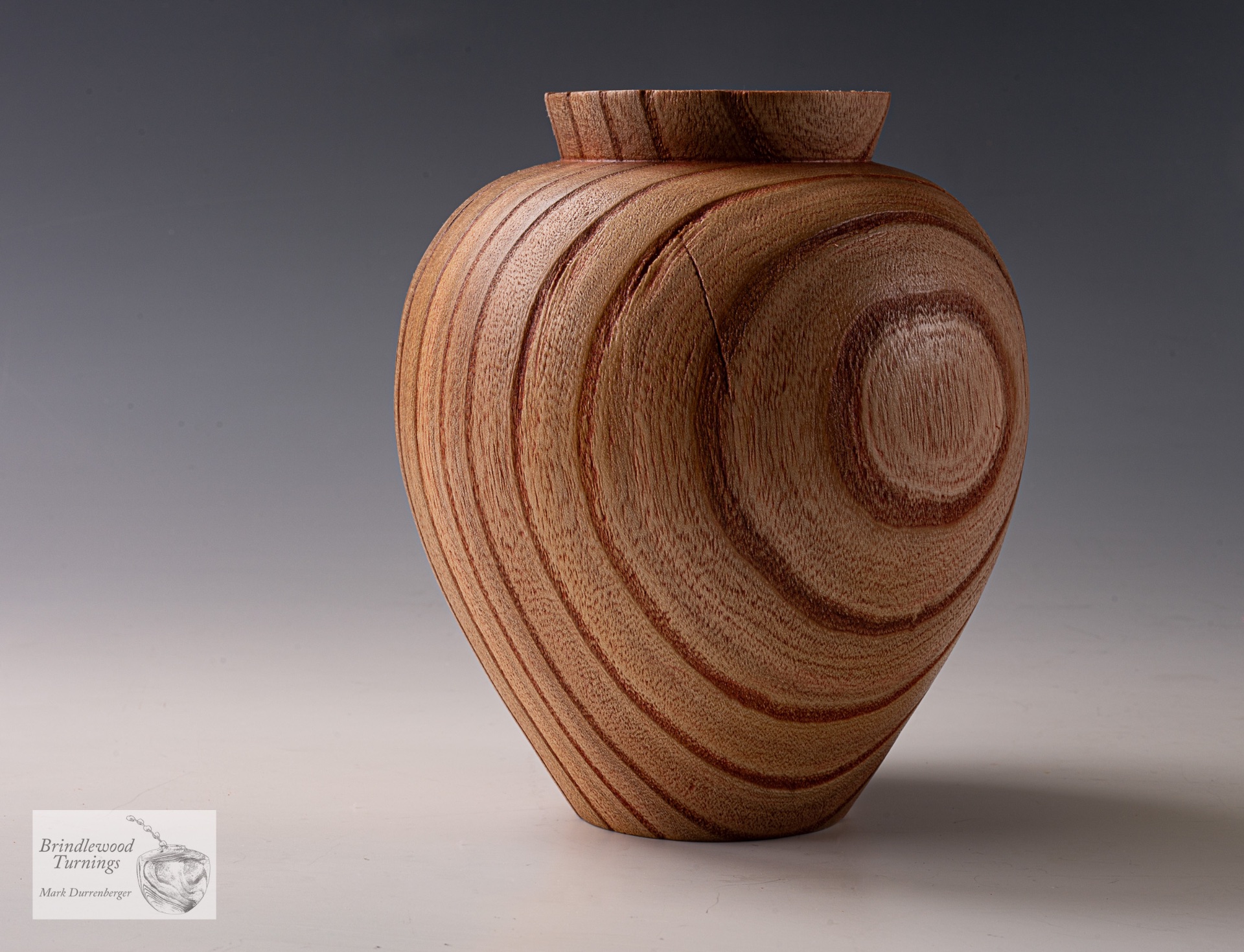 Catalpa jar 6.5" x 5"