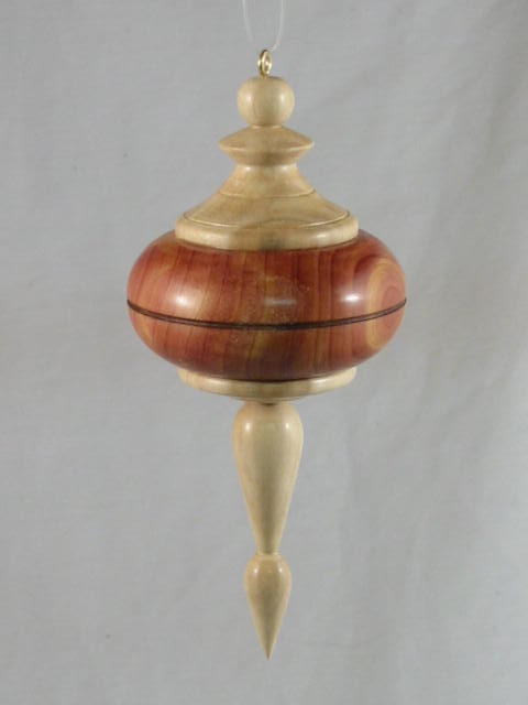 Cedar and Tulip Poplar ornament