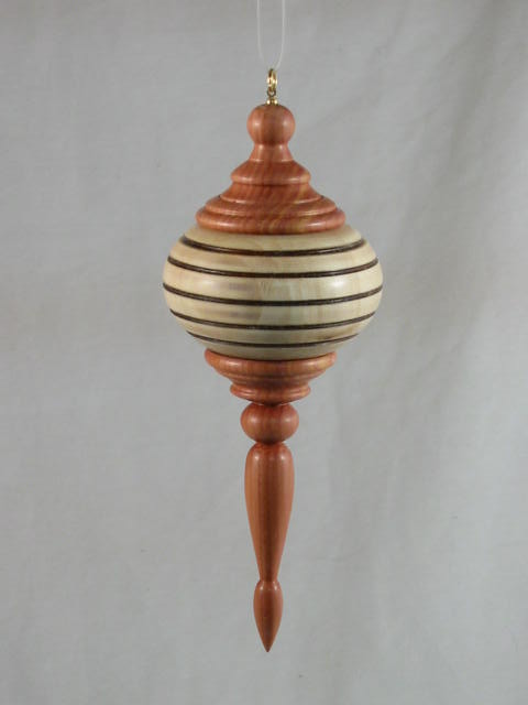 Cedar, Tulip Poplar ornament