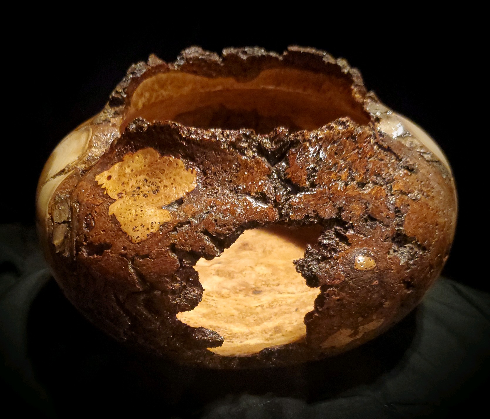 Cherry Burl Bowl