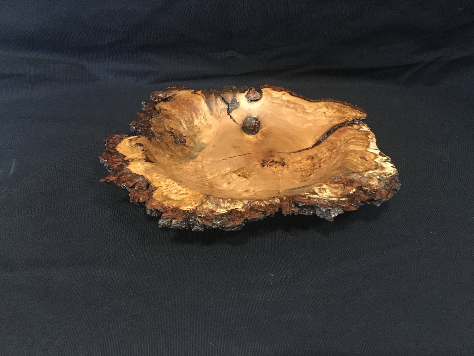Cherry burl candy dish
