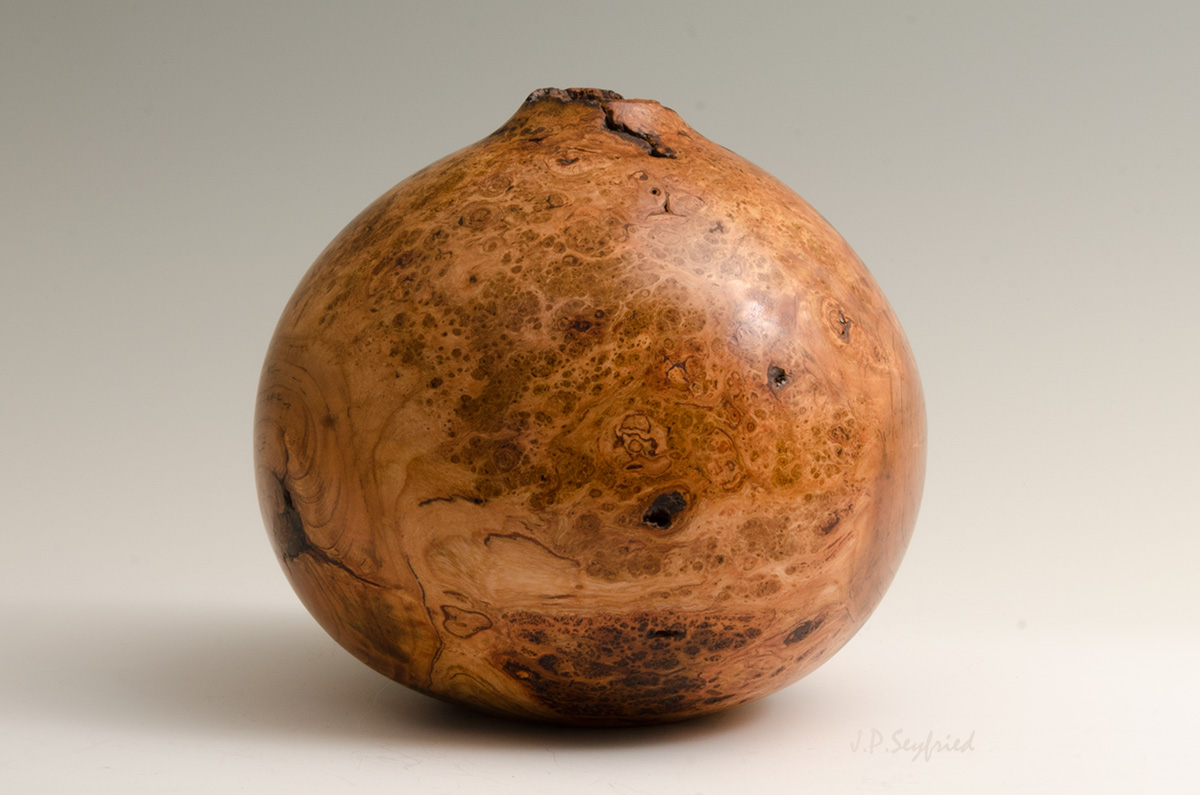 Cherry Burl Hollow Form