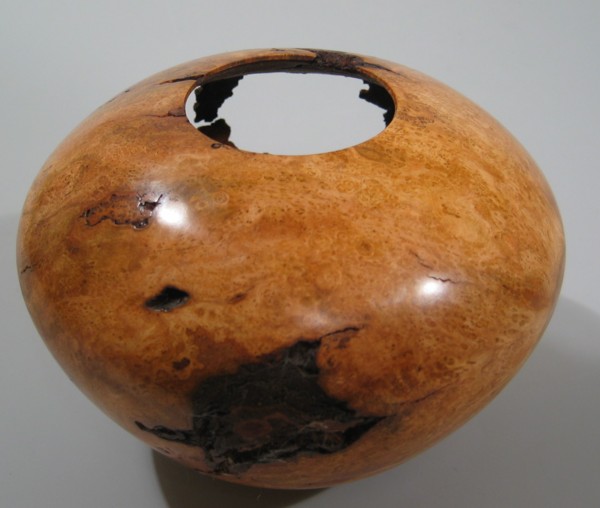 Cherry Burl Hollow Form