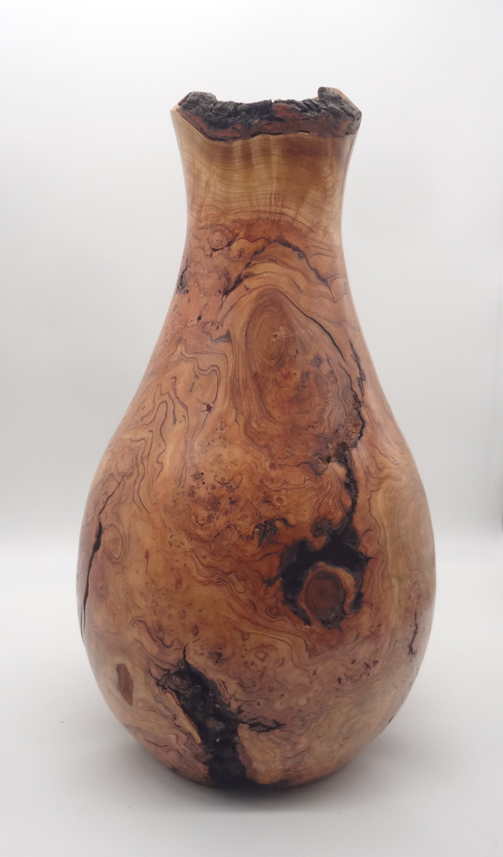 Cherry Burl Vase