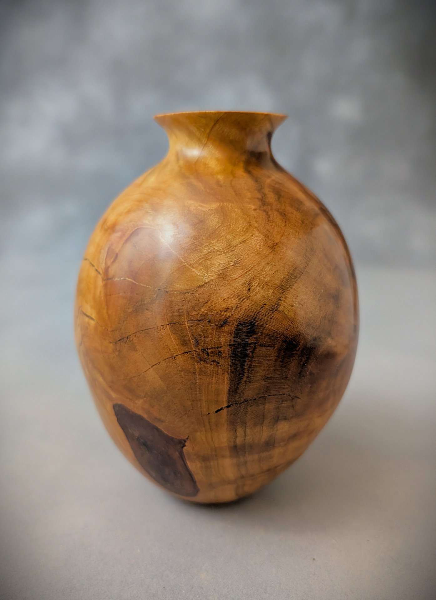 Cherry Burl Vase