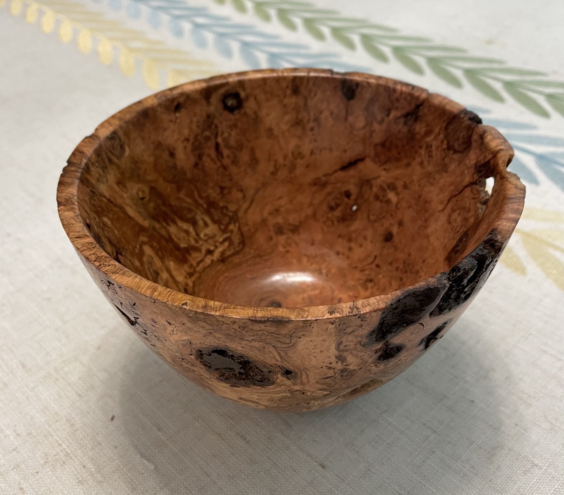 Cherry burl American Association of Woodturners