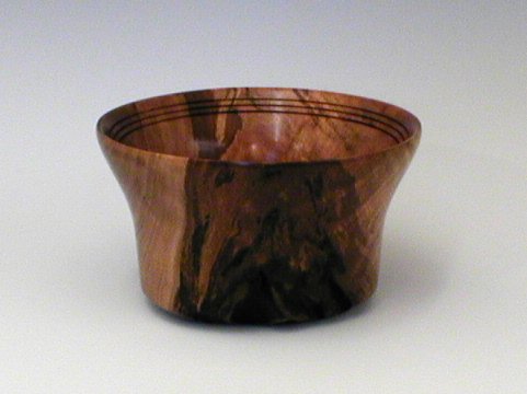 Cherry Crotch Wood Bowl