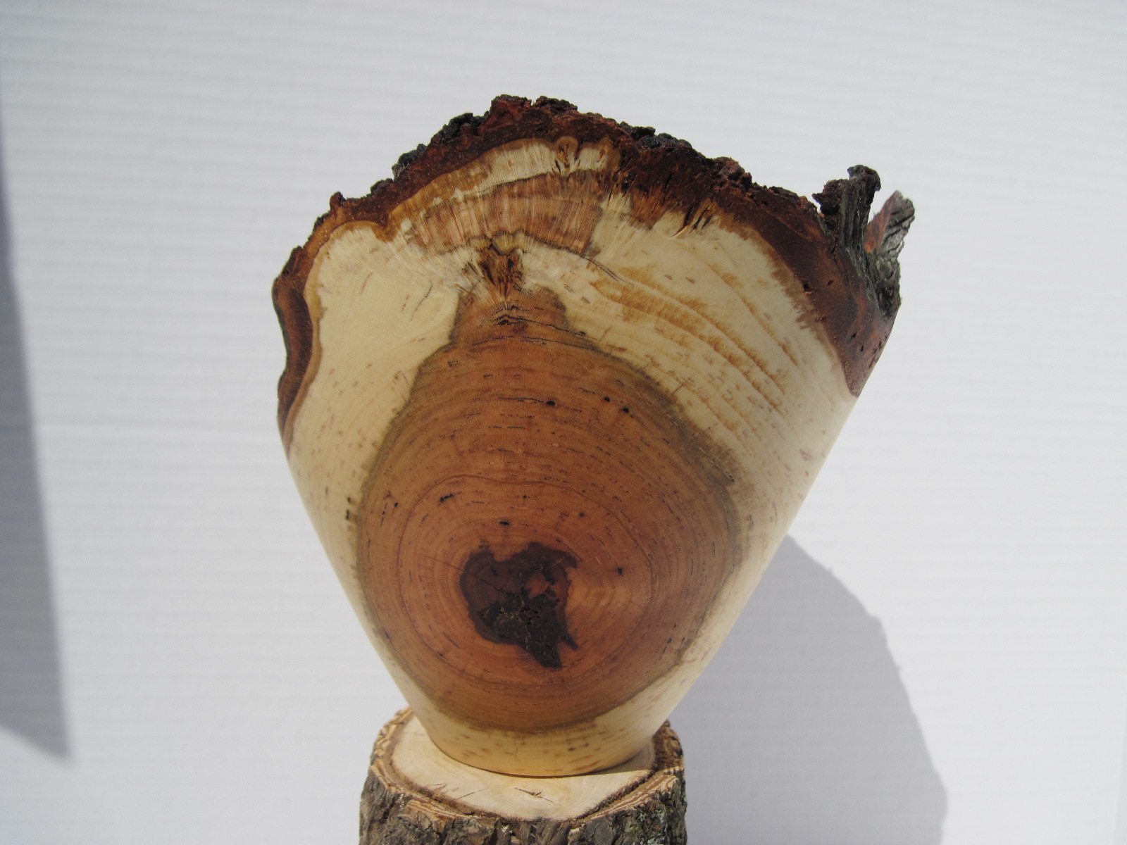 Cherry Crotch wood Ne Bowl