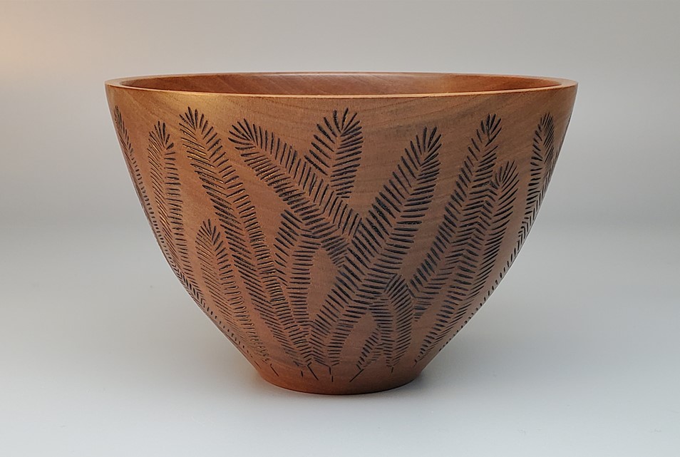 Cherry Fern Bowl