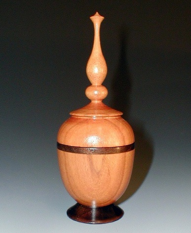 Cherry Finial Box