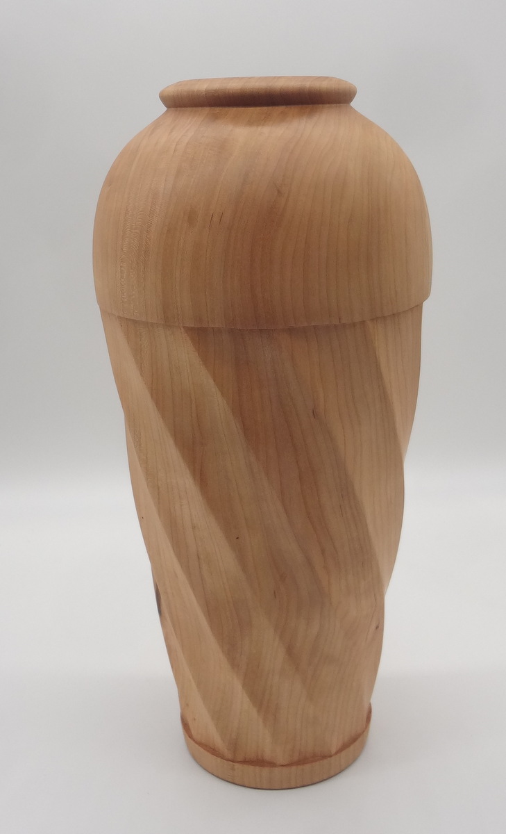 Cherry Fluted Vase