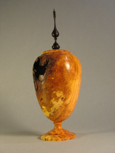 Cherry Lidded vessel